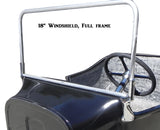 61020P T-Windshield Posts, Polished Stainless Steel