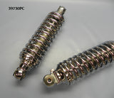 39730PC-150  Coil-Over Shocks, Polished Aluminum Aldans with Chrome Springs, 150# rate