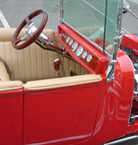 61020P T-Windshield Posts, Polished Stainless Steel
