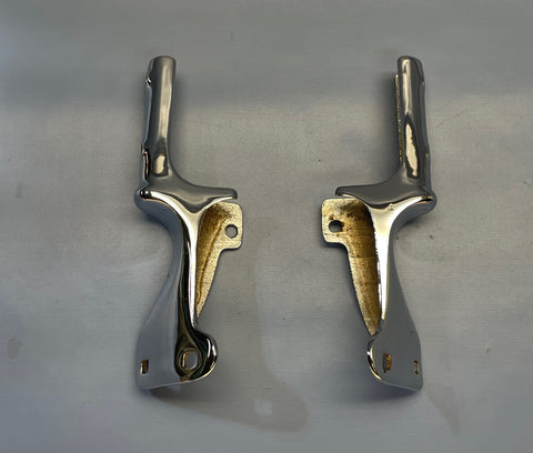 61020C-STOCK  Original Model T-Windshield Posts, Chrome