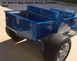 81026 T Pick-up Bed, 20" with License Recess
