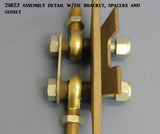 21822-G T-Radius Rod Frame Bracket Gussets