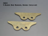 21822 T-Radius Rod Hanger, Double (to frame)