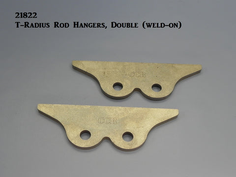 21822 T-Radius Rod Hanger, Double (to frame)