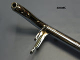 31008C T-Front Tube Axle w/Hangers, Chrome