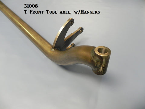 31008 T-Front Tube Axle w/Hangers