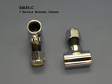 31023C T-Shackle Hangers, Chrome, 1 3/4"