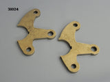 31024 T-Axle Brackets, Front, Short Style