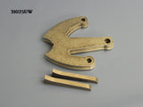 31025UW T-Spring Hangers, w/Gussets, un-welded