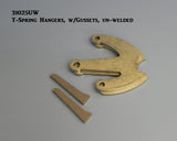 31025UW T-Spring Hangers, w/Gussets, un-welded
