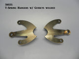 31025 T-Spring Hangers, Front, w/ gussets welded