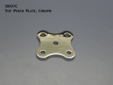 31037C T-Top Perch Plate, Chrome