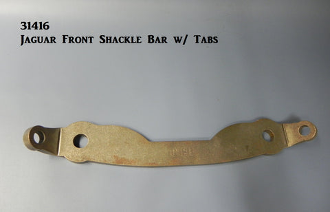 31416 Jaguar Front Shackle Bar w/ Stabilizer Bar Tabs