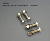 31500-BKC Bolt Kit, Chrome, for Steering Arms, GM style Brakes