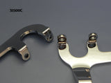 31500C T-Steering Arms, Chrome, Bolt-on
