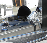 31515P Steering Box, Polished Aluminum, Reversed Corvair, Rebuilt Original