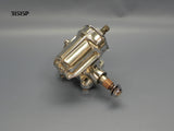 31515P Steering Box, Polished Aluminum, Reversed Corvair, Rebuilt Original