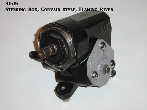 31515 Steering Box, Reversed Corvair Style, Flaming River