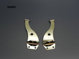31600C T-Front Shock Towers, Chrome, bolt-on