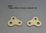31609 T-Shock Mount Plates, Offset style