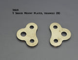 31611 T-Shock Mount Plates, Triangle style