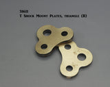 31611 T-Shock Mount Plates, Triangle style