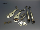 31652C T-Shock Kit, Front, Chrome, bolt-on, Short Shock