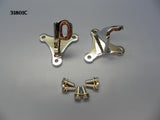 31801C T-Motor Mounts, Chrome, Chevy V8 (to motor)