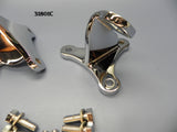 31801C T-Motor Mounts, Chrome, Chevy V8 (to motor)