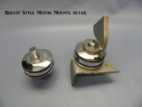 31850C-TCP Motor Mount Top Cupped Plates, Polished Stainless