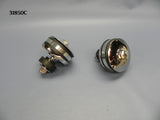 31850C-TCP Motor Mount Top Cupped Plates, Polished Stainless
