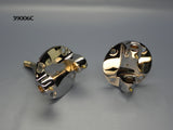 39006C Spindles 37-41 Ford, Chrome, Forged, Bushed & Reamed