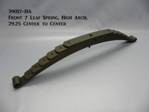 39017-HA Spring, Front 6-Leaf, 29.25"