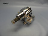 39507C , New, Chrome Vega Style Steering Box, Universal