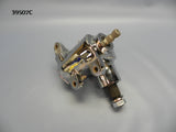 39507C , New, Chrome Vega Style Steering Box, Universal