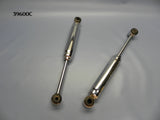 39600C Front Shocks, Chrome, Standard style, (9.25 to 14.25)