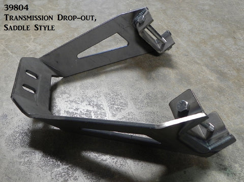 39804 Transmission Drop out Mount, Saddle Style, most GM & Ford/C4 Style