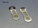 59522-AP Radius Rod Tie Brackets only, Polished Stainless Steel