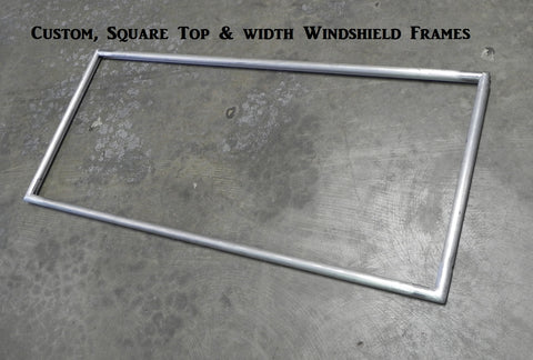 Square Top, 39 5/8" wide (for Non-CCR Bodies), T-Windshield Frame, Full Frame Style