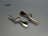 61020C T-Windshield Posts, Chrome