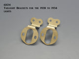 61124 Taillight Brackets for the Model A-34 Lights - Stainless Steel