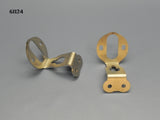 61124 Taillight Brackets for the Model A-34 Lights - Stainless Steel