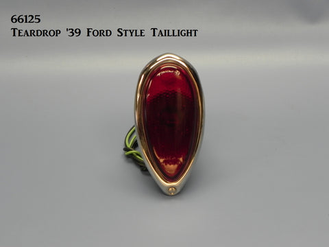 66125 Teardrop '39 Ford Style Taillight