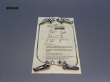 69440 Windwing Brackets, Chrome, Set