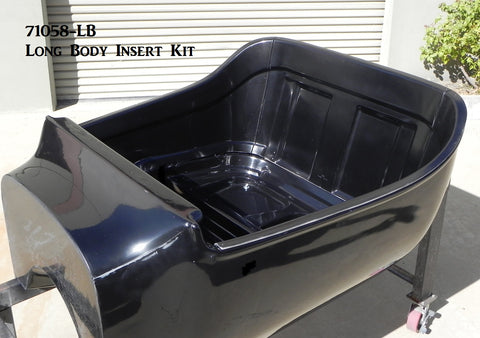 71060-LBD  Drop-In Interior Insert Kit including Riser, Fiberglass (CCR Extended Door Body)