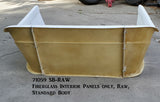 71059 SB-RAW  Fiberglass Interior Panels Only, Raw (CCR Standard Body)