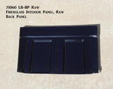 71058 LB-RAW  Fiberglass Interior Panels Only, Raw (CCR Extended Body)