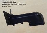 71058 LB-RAW  Fiberglass Interior Panels Only, Raw (CCR Extended Body)