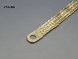 79305 Braided Ground Strap with 3/8" eye holes, (8.25")