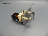 79336-45 Under Dash Panel 45°, S/S, with Switch Kit (headlight & ignition)